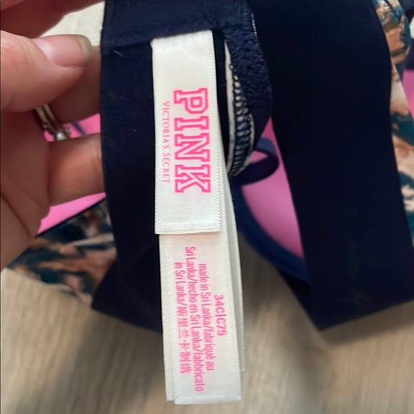 Pink Victoria Secret Tie-Dye Women's Bra - Picture 7 of 9